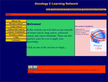 Tablet Screenshot of oncology.utorontoeit.com