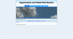 Desktop Screenshot of hypertension.utorontoeit.com